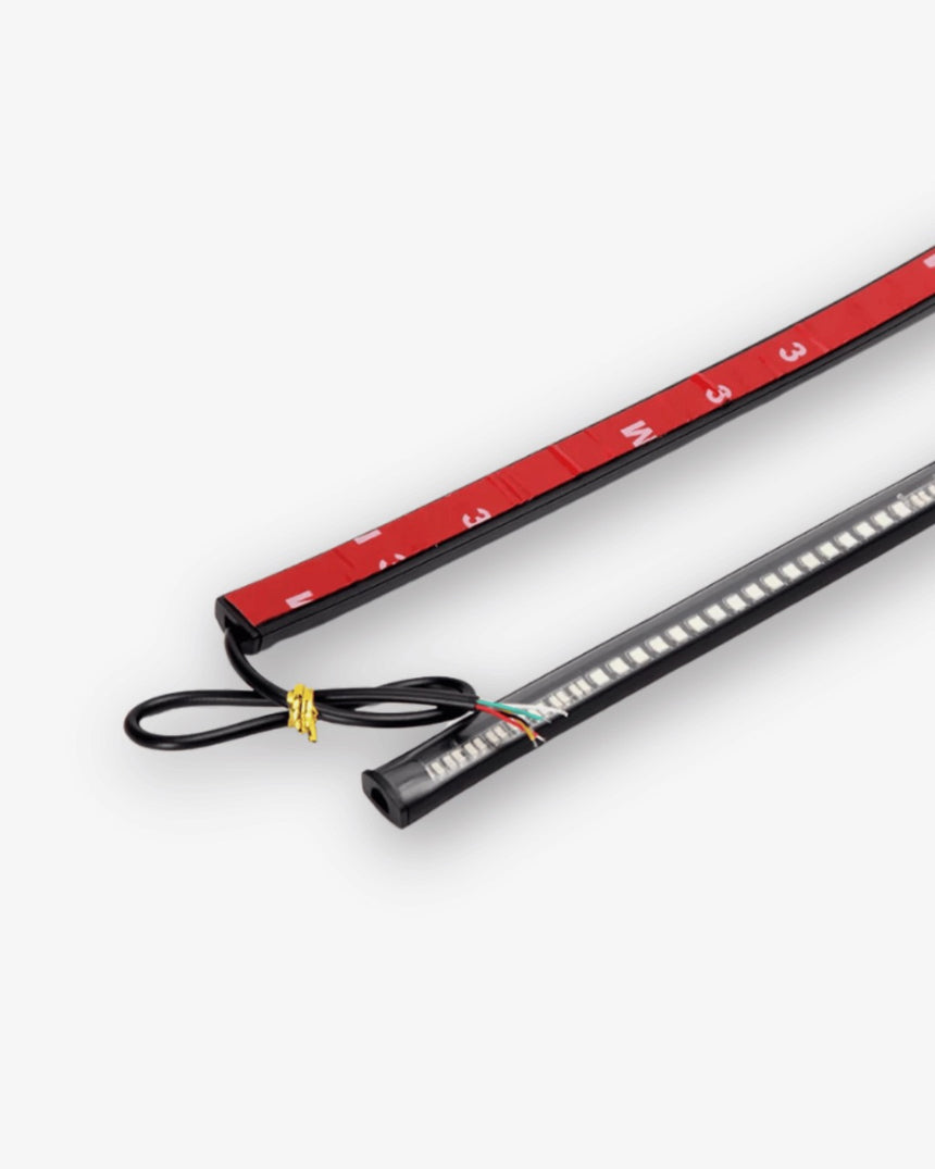 3-in-1 Flexi LED Indicator Brake Tail Strip Light With 3M Adhesive