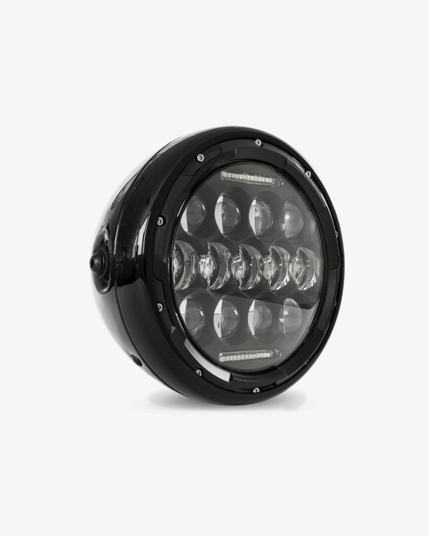 All-In-One 7″ LED Motorcycle Headlight & Low Profile Housing