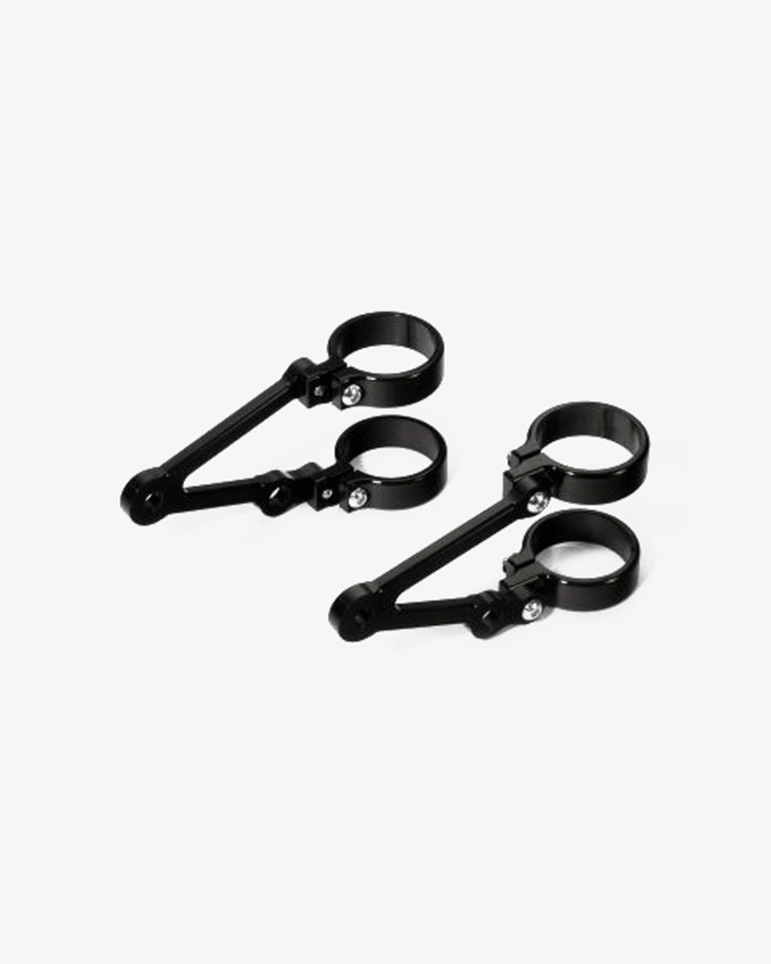 Shorty Fork Mount Headlight & Indicator Brackets