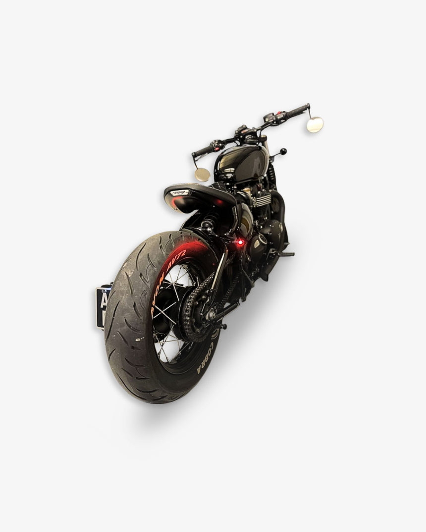 Triumph Bobber Rear Turn Signal Indicator Relocation Bracket