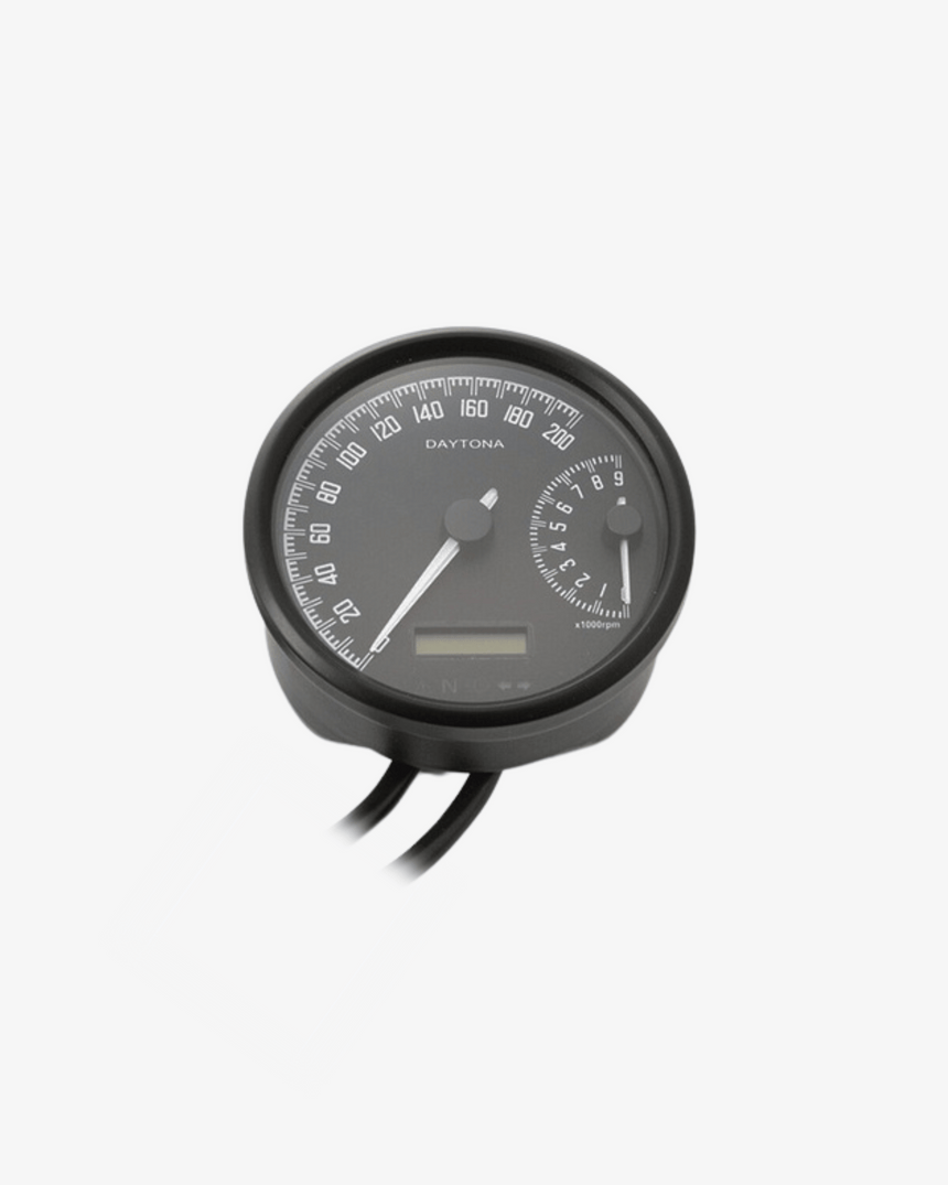 Daytona Velona 80-W Speedo & Tacho Twin Dial Analogue Gauge