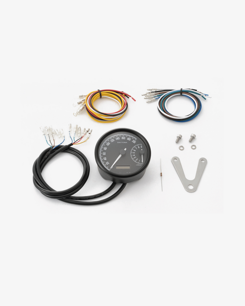 Daytona Velona 80-W Speedo & Tacho Twin Dial Analogue Gauge