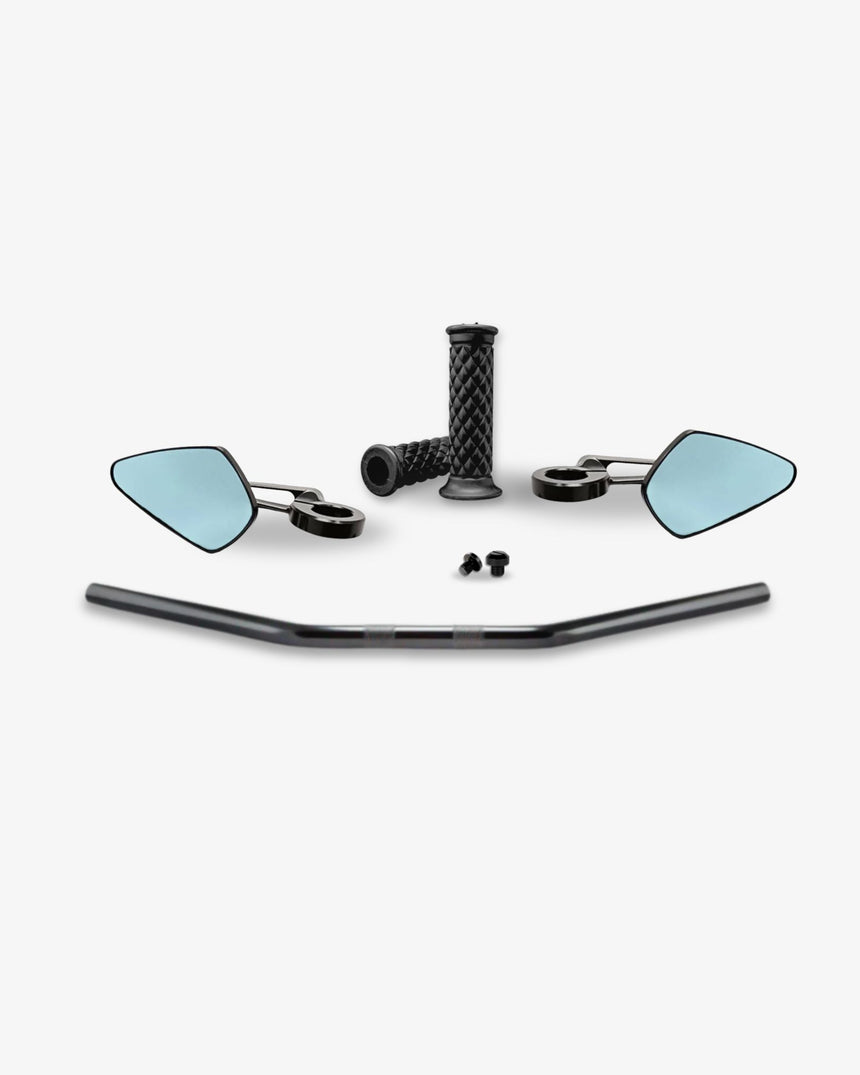 Drag Handlebar & Bar End Mirror Conversion Kit