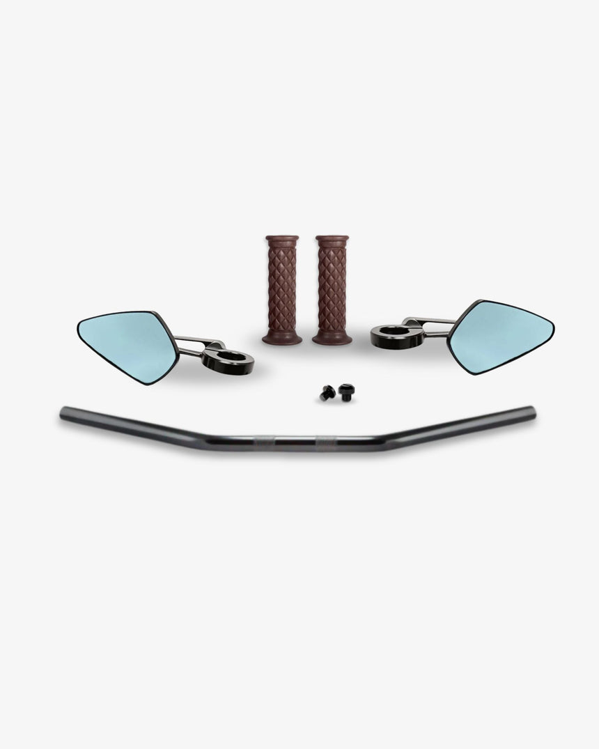 Drag Handlebar & Bar End Mirror Conversion Kit