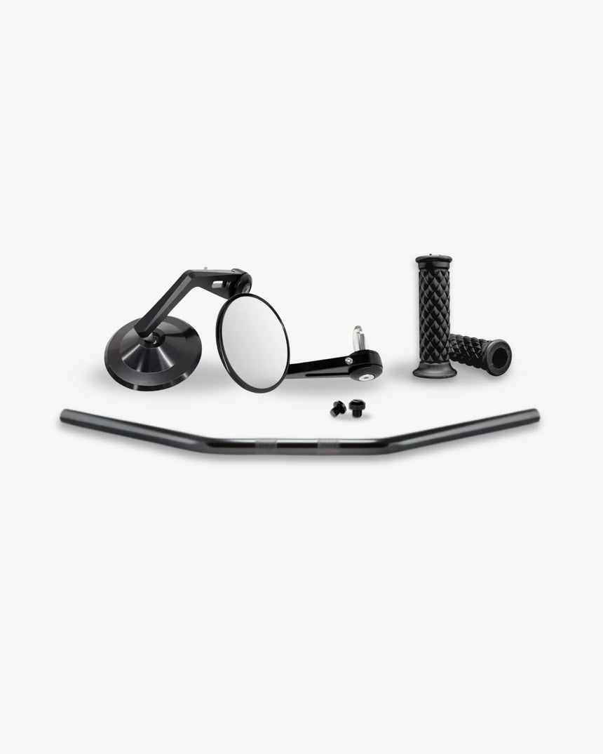 Drag Handlebar & Bar End Mirror Conversion Kit