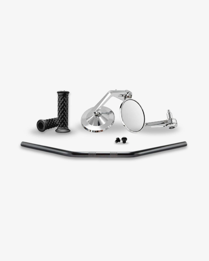 Drag Handlebar & Bar End Mirror Conversion Kit