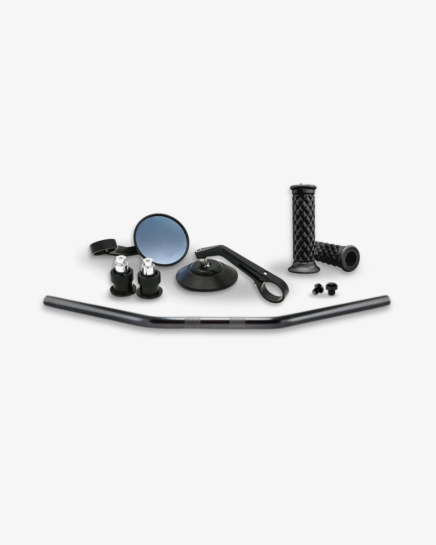 Drag Handlebar & Bar End Mirror Conversion Kit