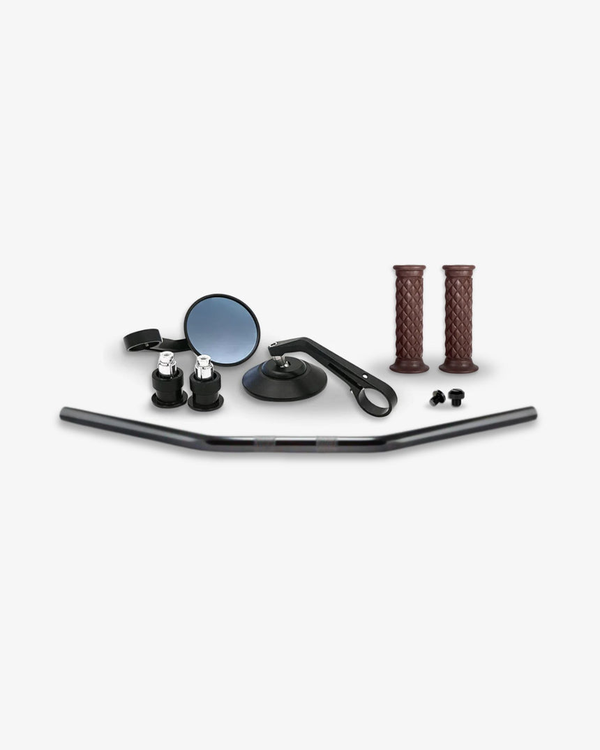 Drag Handlebar & Bar End Mirror Conversion Kit
