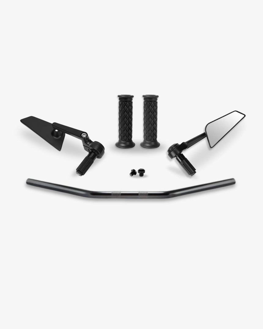 Drag Handlebar & Bar End Mirror Conversion Kit