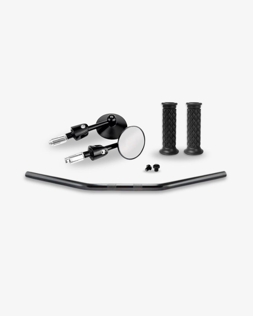 Drag Handlebar & Bar End Mirror Conversion Kit