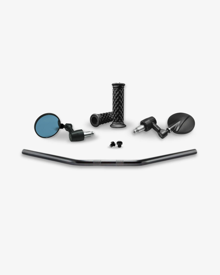 Drag Handlebar & Bar End Mirror Conversion Kit