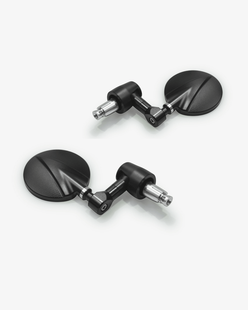 Stealth Anti-Glare Round (7/8") Bar End Mirrors