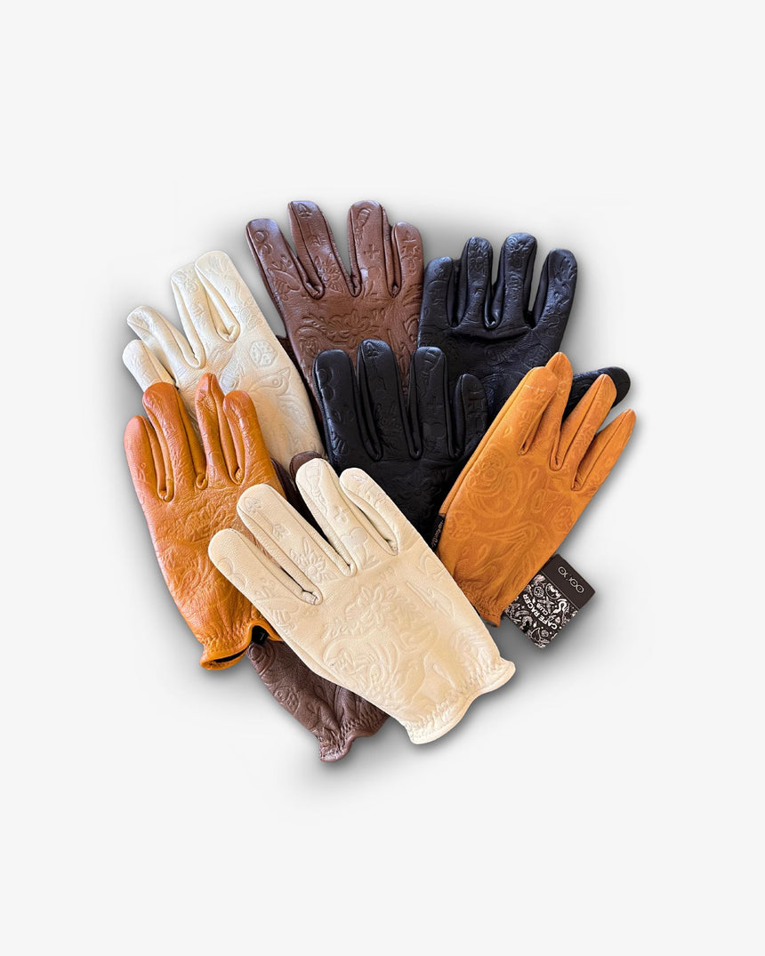 Jax Tattoo Motorcycle Gloves