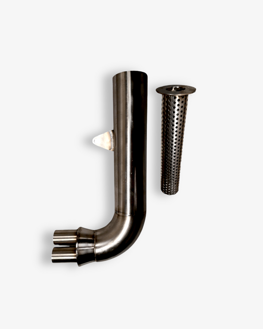 Kamikaze Side Exit Exhaust System for BMW K100/K1100