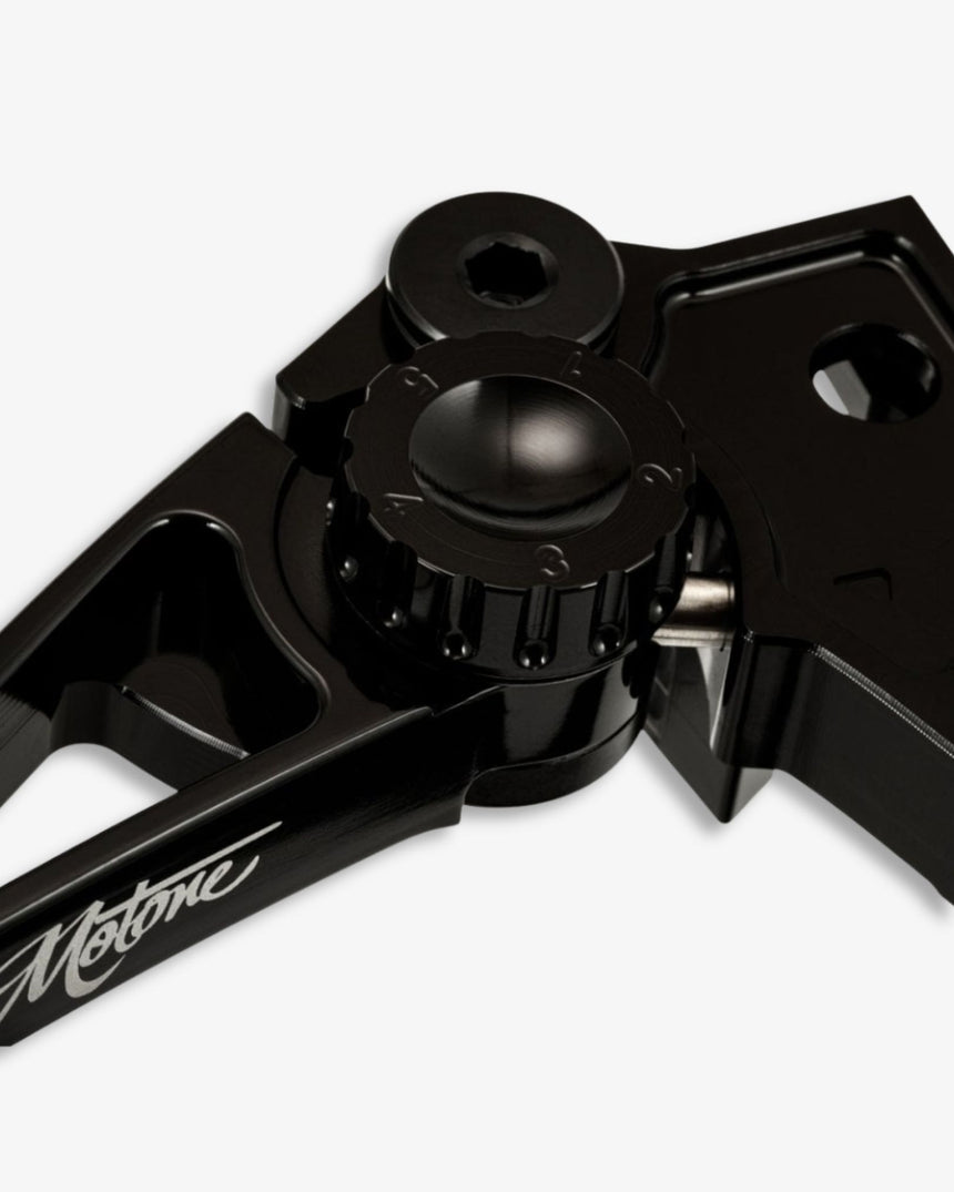Motone Pike Adjustable Brake and Clutch Lever Set For Triumph Bonneville T100