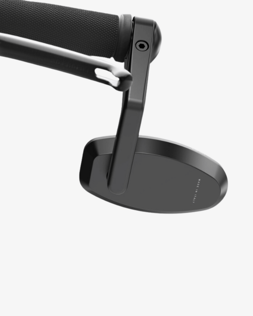 Rizoma Reverse Retro Bar End Mirror Kit