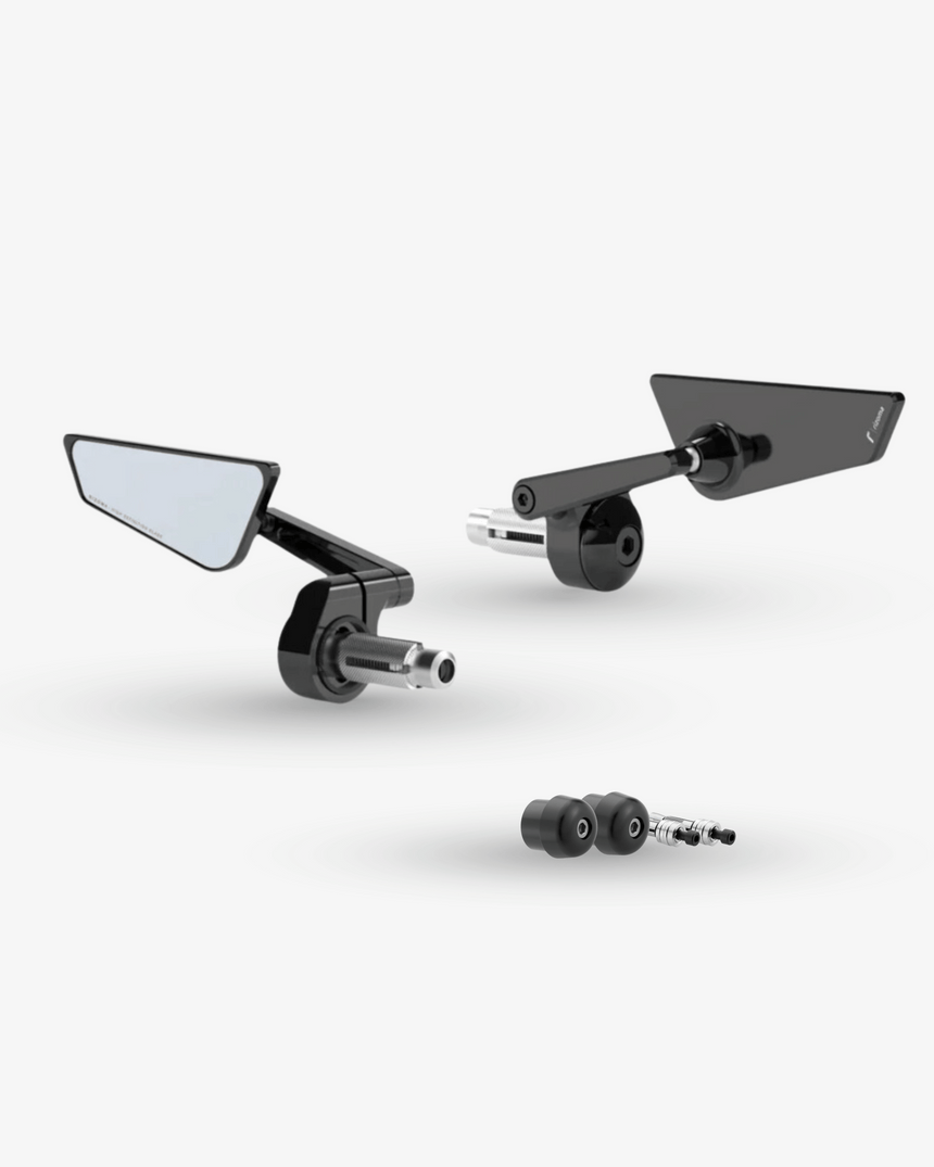 Rizoma Bar End Mirror & Mounting Kits For Triumph Bonneville T100