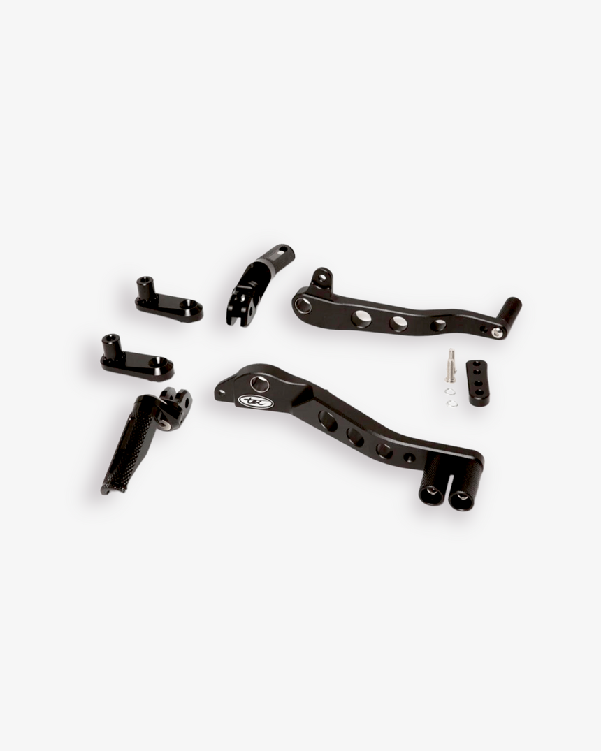 TEC Adjustable Rear Sets For Royal Enfield Interceptor