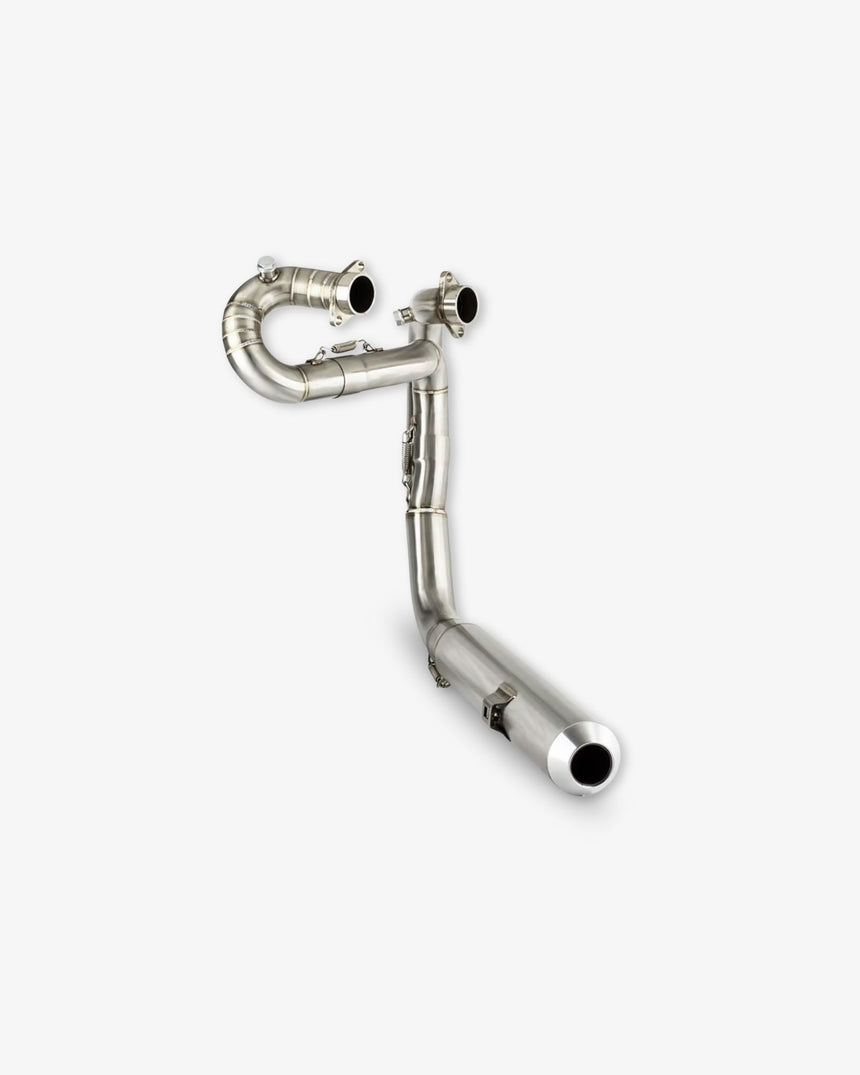 Serpent 2-into-1 Exhaust For (2001-15) Air-Cooled Triumphs