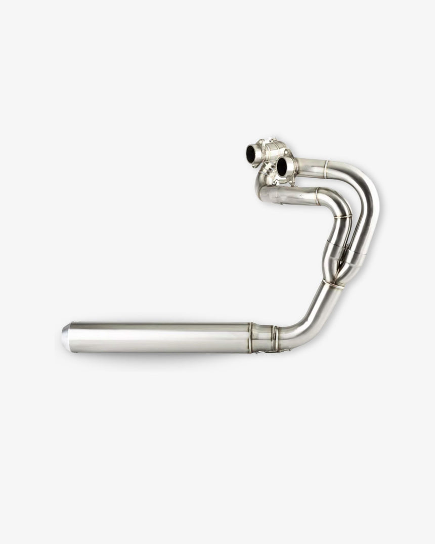 Serpent 2-into-1 Exhaust For (2001-15) Air-Cooled Triumphs