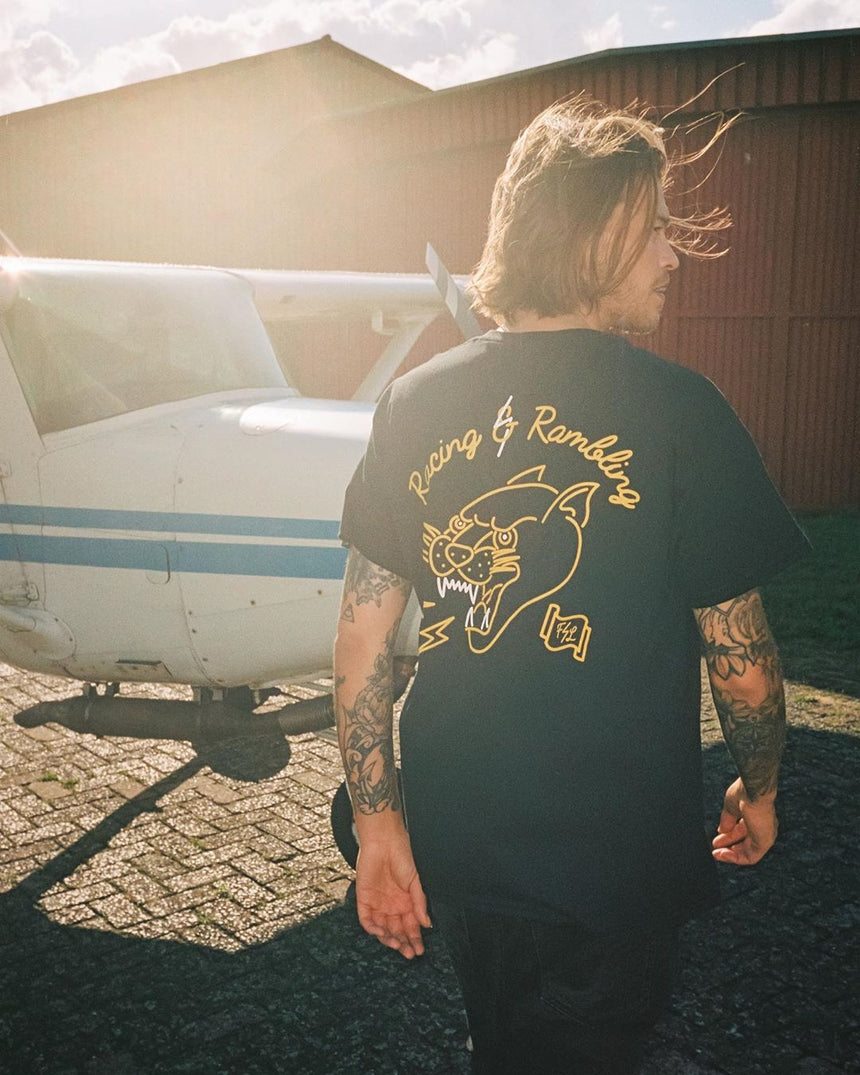 Racing & Rambling Tee - Cafe Racer Club