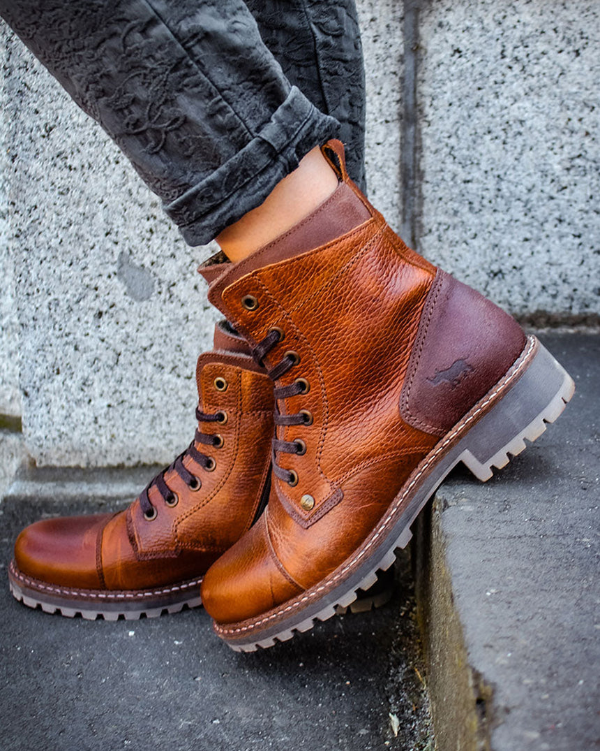 Aria boots#colour_Rust