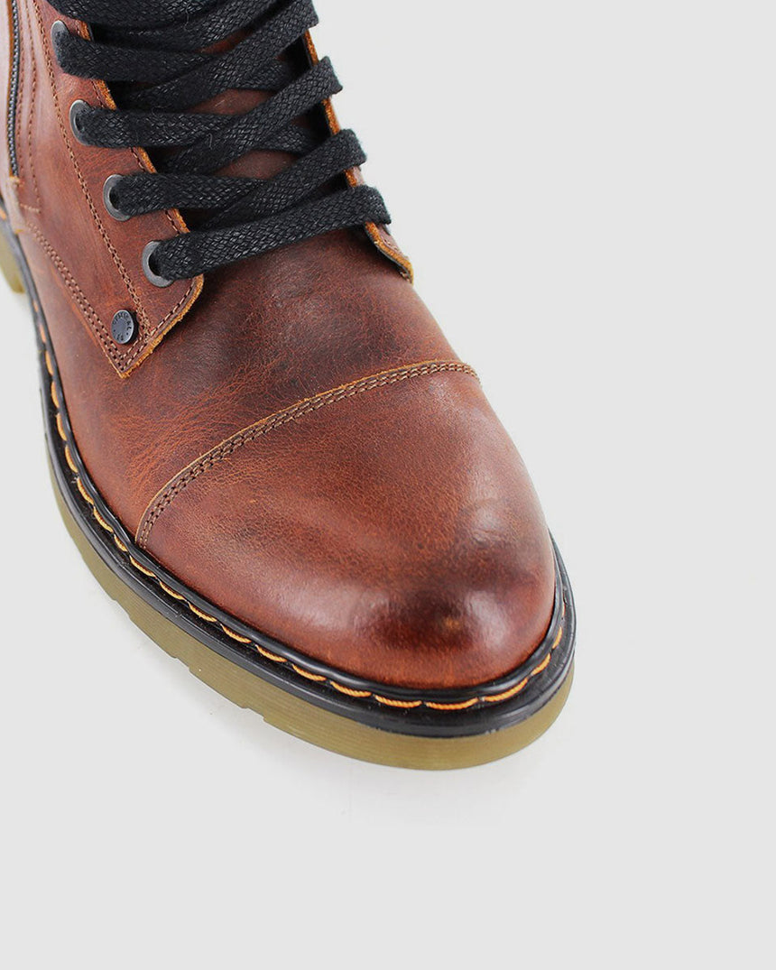 Bronx boots#colour_Cognac