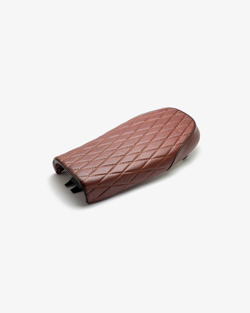 Diamond Stitch Cafe Racer Seat