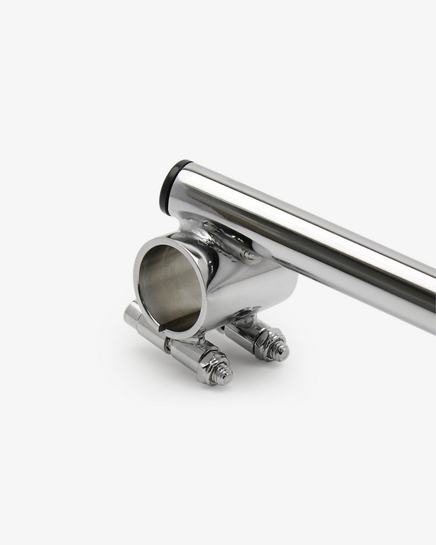 Vintage Chrome 7/8" Clip-on Handlebars