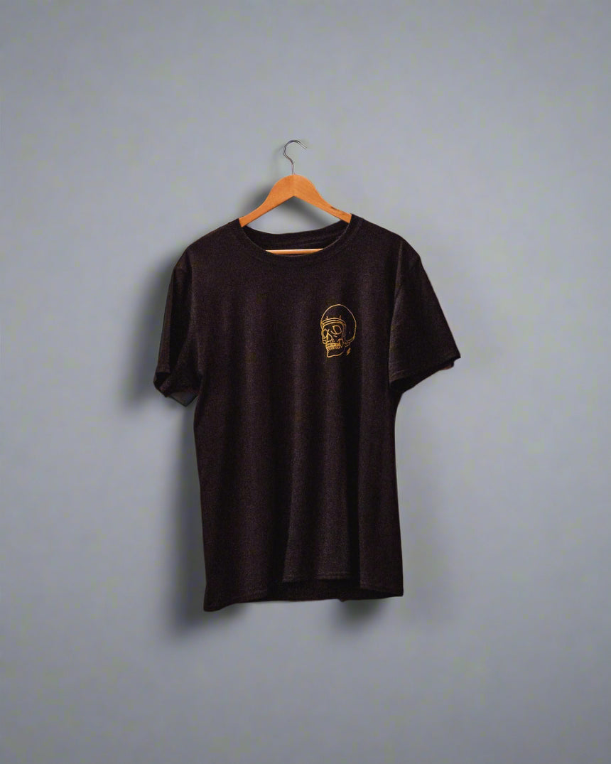 Skull Helmet Tee - Cafe Racer Club