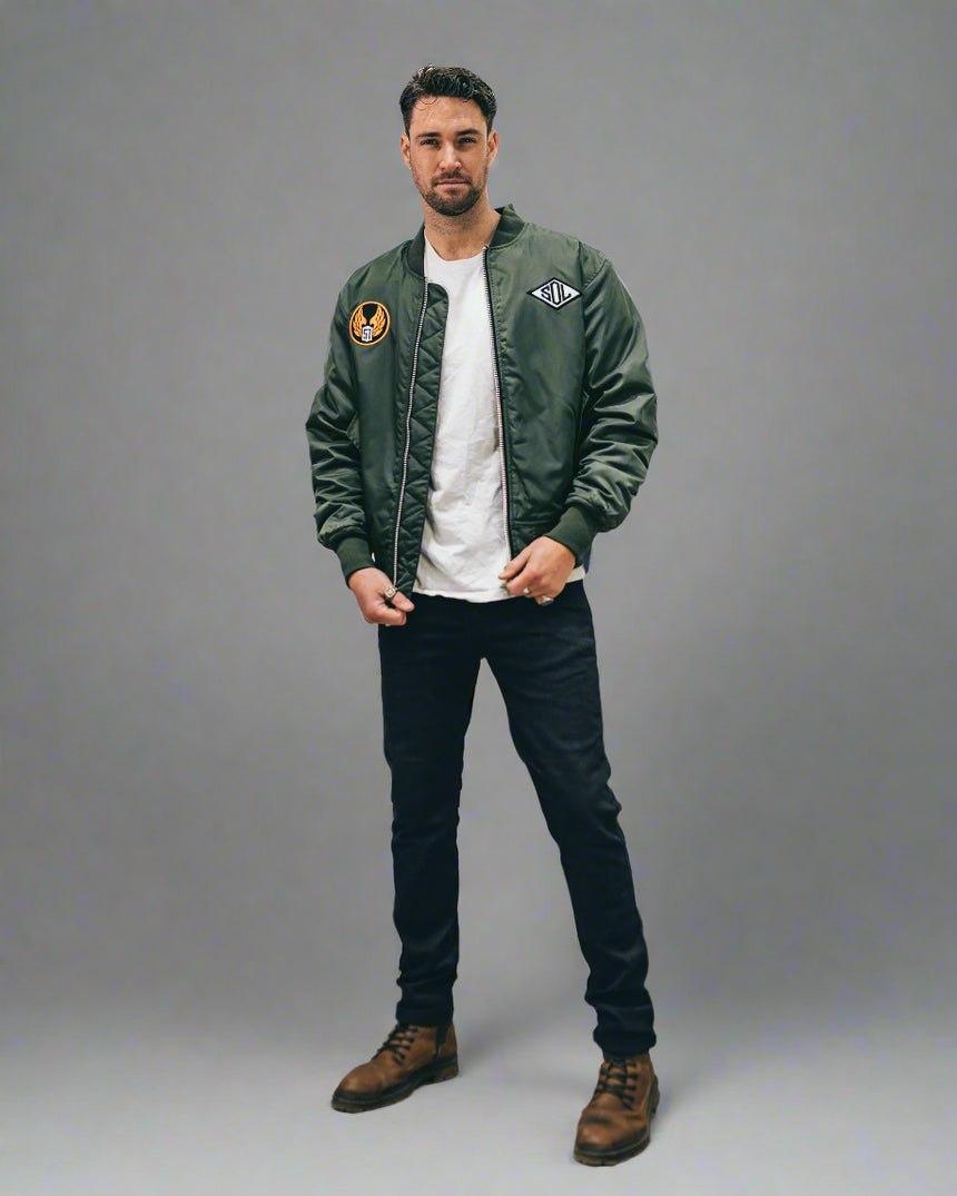 Stealth Bomber Motorcycle Jacket