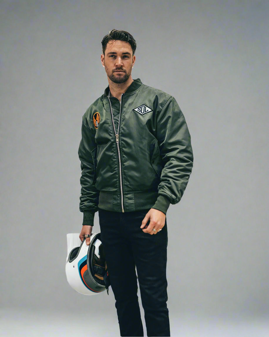 Stealth Bomber Motorcycle Jacket