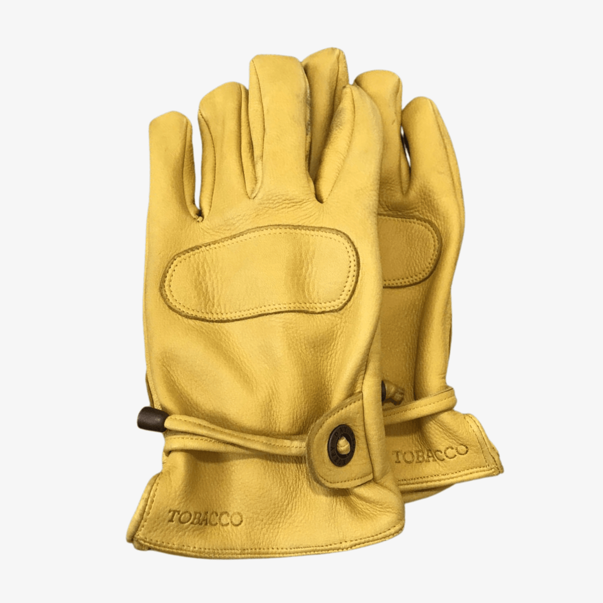 tobacco motorwear gloves Rough Up - Darksides A thermal polymer knuckle inside enhances protection H-D Burning Skull Tech Gloves