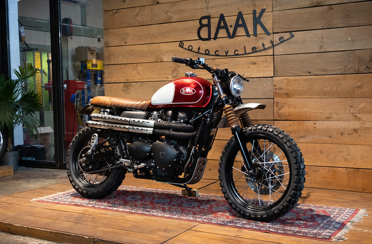 Triumph Street Scrambler Motorcycle Parts | Cafe Racer Club