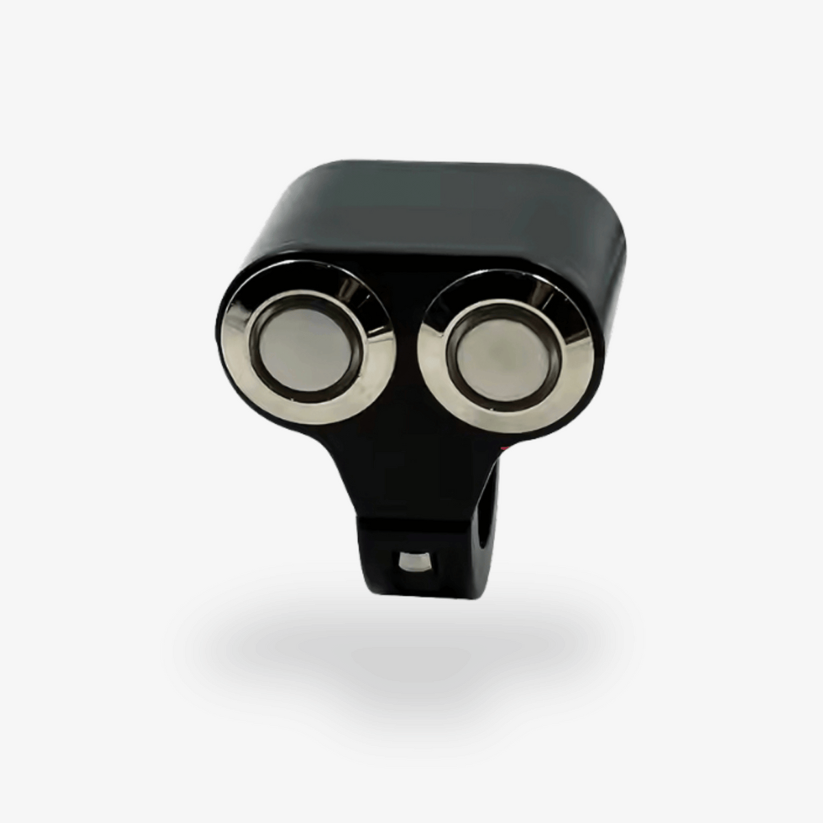 Slim 2-Button On/Off & Self-Reset Motorcycle Switch | Cafe Racer Club