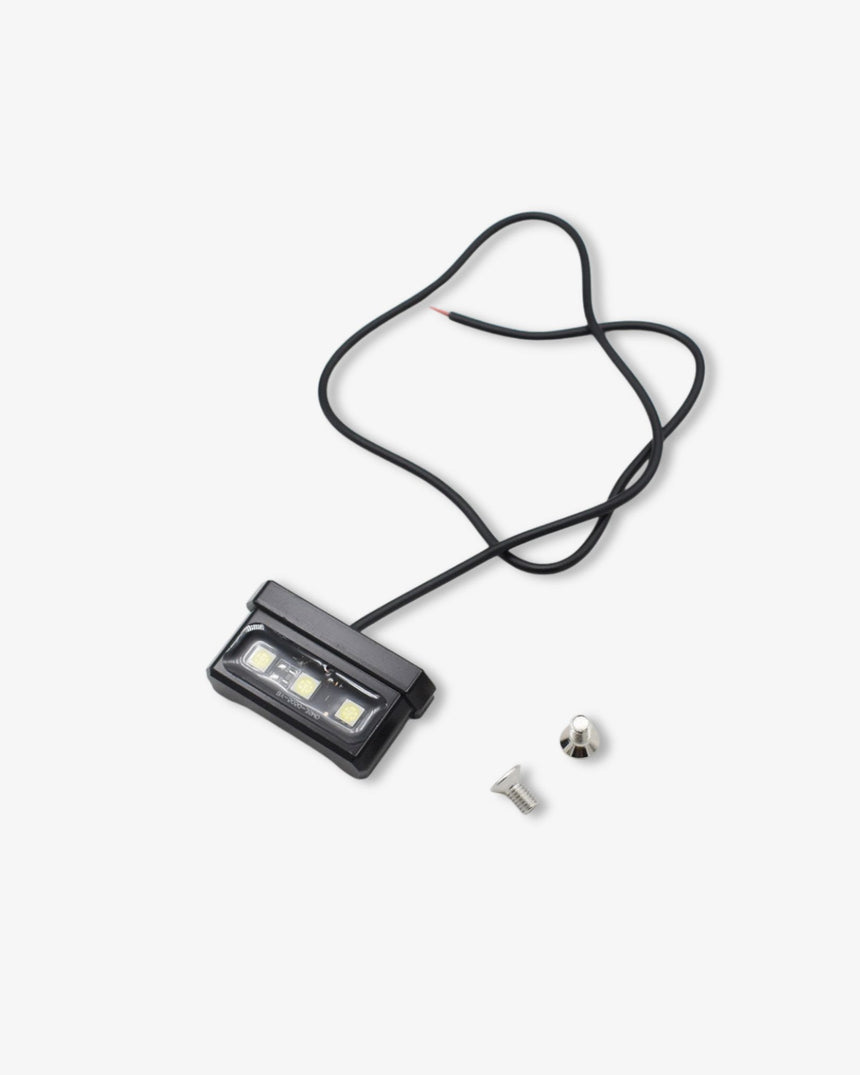 CR1 Motorcycle Number Plate Light