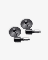 Enigma 7/8" Round Bar End Mirror Set