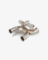 Stainless De-CAT X-Pipe For Triumph