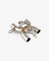 Stainless De-CAT X-Pipe For Triumph