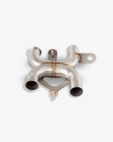 Stainless De-CAT X-Pipe For Triumph