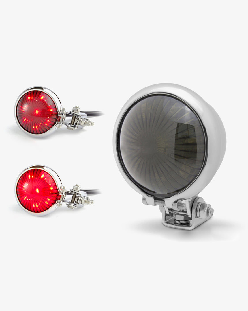 Bates 2" Mini LED Brake & Tail Light