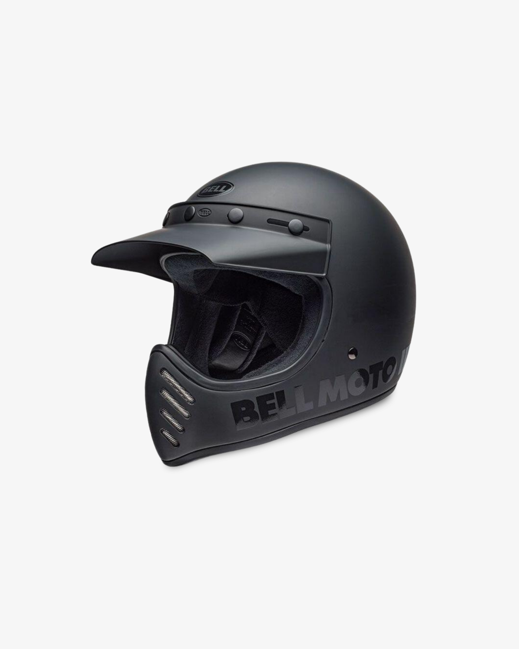 ☆BELL Moto-3 CLASSIC GLOSS BLACK ベル モト3 復刻版 オフロード 