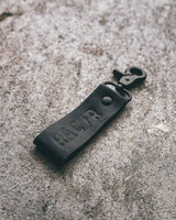 Cafe Racer Leather Keychain