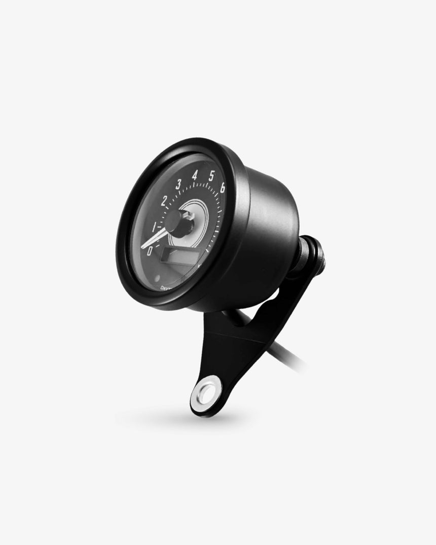Daytona Velona 60 Black Speedo & Tacho Gauge Kit