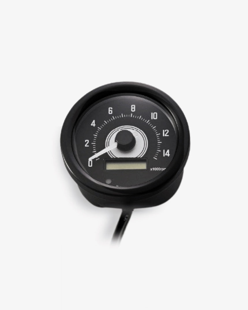 Daytona Velona 60 Black Speedo & Tacho Gauge Kit