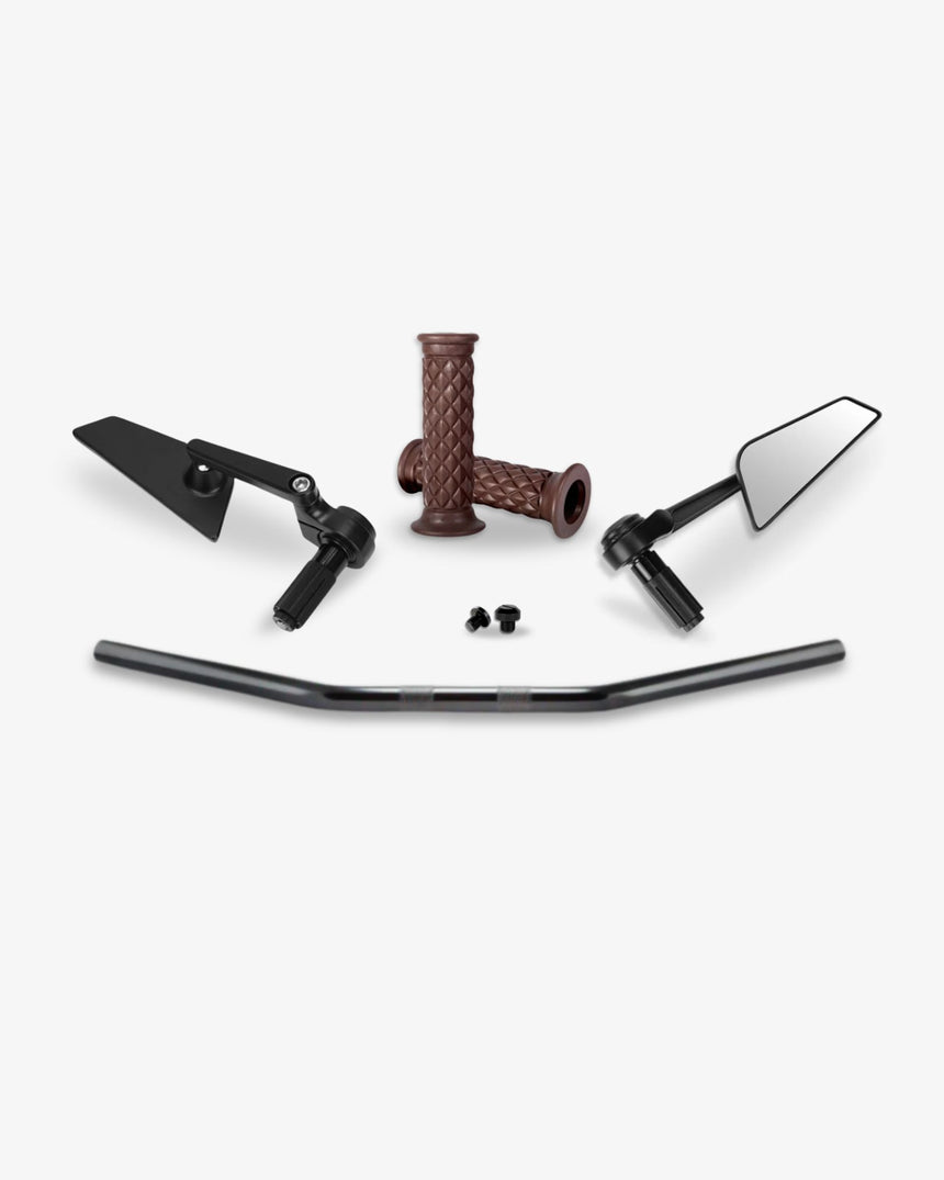 Drag Handlebar & Bar End Mirror Conversion Kit