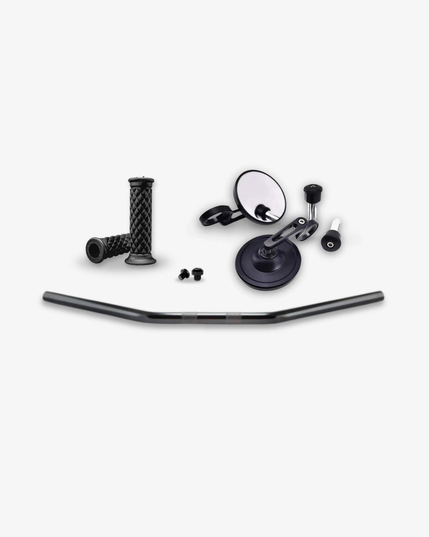 Drag Handlebar & Bar End Mirror Conversion Kit
