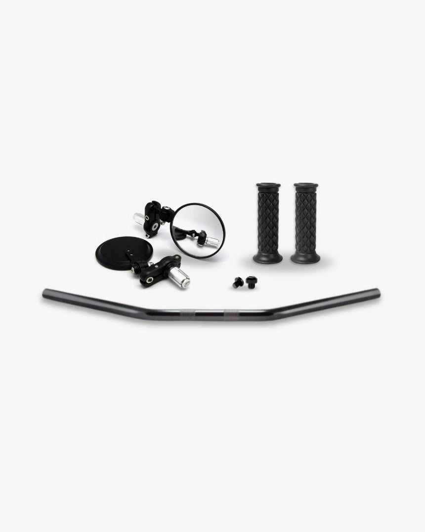 Drag Handlebar & Bar End Mirror Conversion Kit