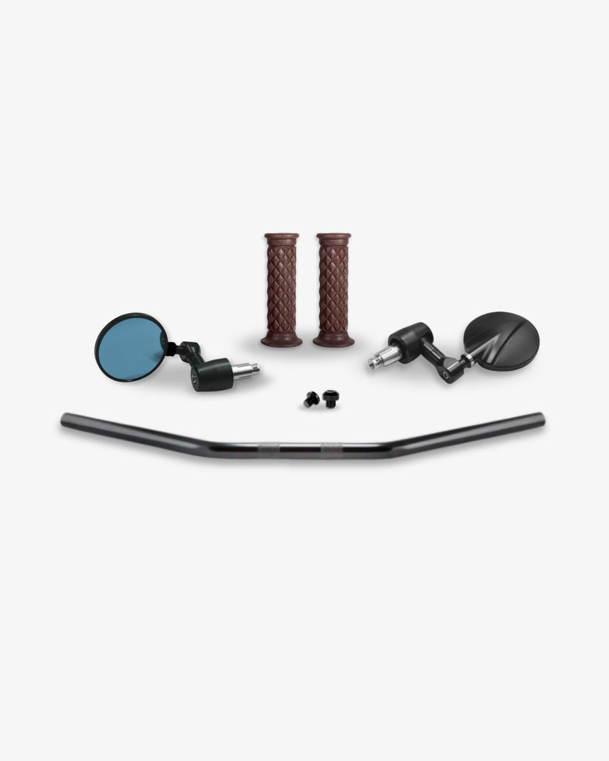Drag Handlebar & Bar End Mirror Conversion Kit