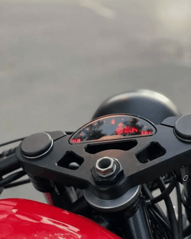 BMW K75/K100 Upper Triple Tree & Motogadget Pro Kit | Cafe Racer Club